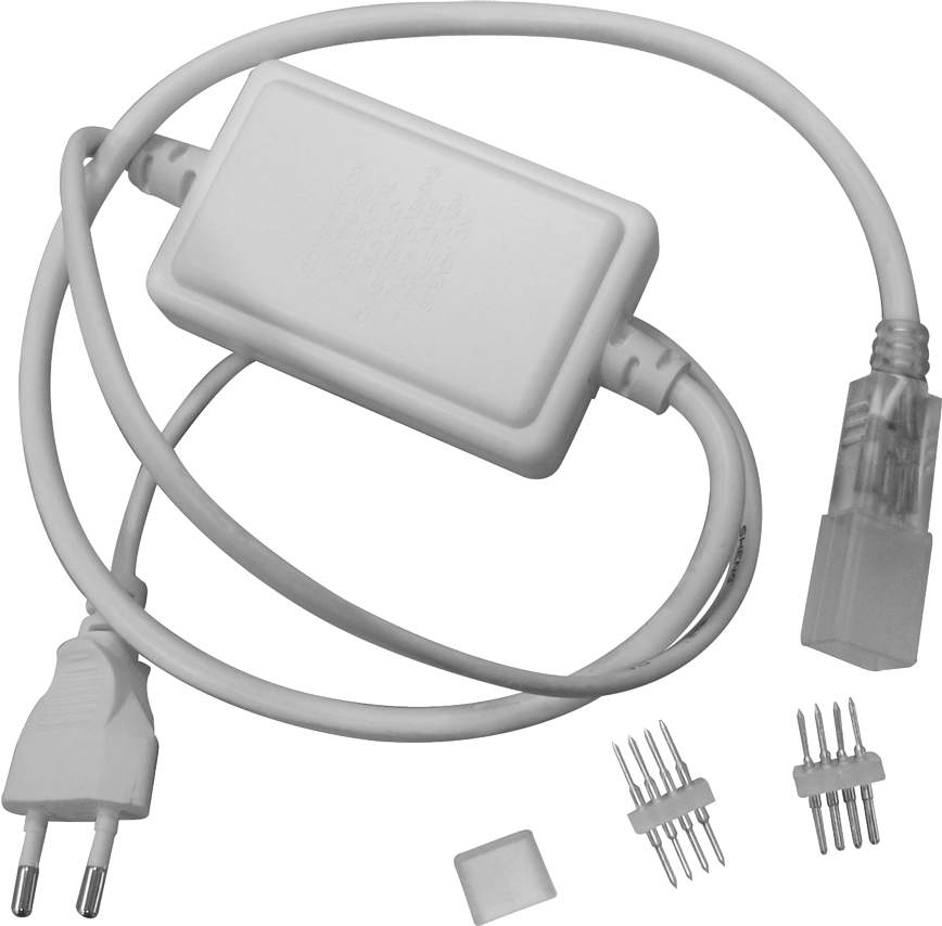 Cablu Alimentare Banda LED 230V IP68 Multicolor    