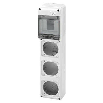 Tablou neechipat 5 module 16A IP65, GW68001N