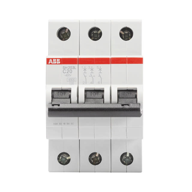 Intrerupator Automat 20A 3P C 4.5Ka SH203-L