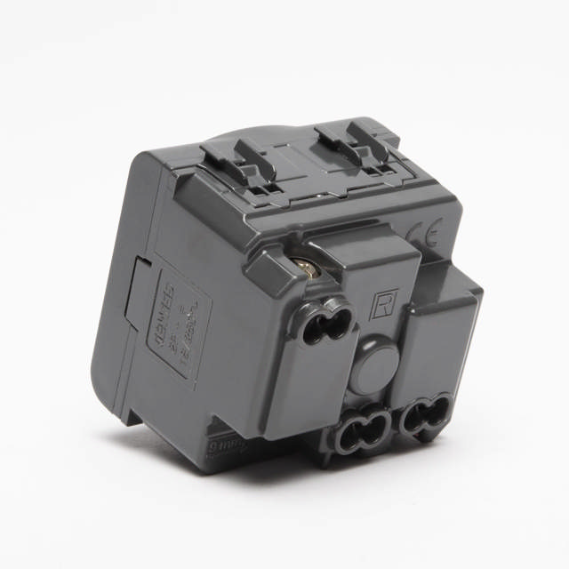 Priza Schuko 2M 2P+E 16A Negru, Chorus, GW12241