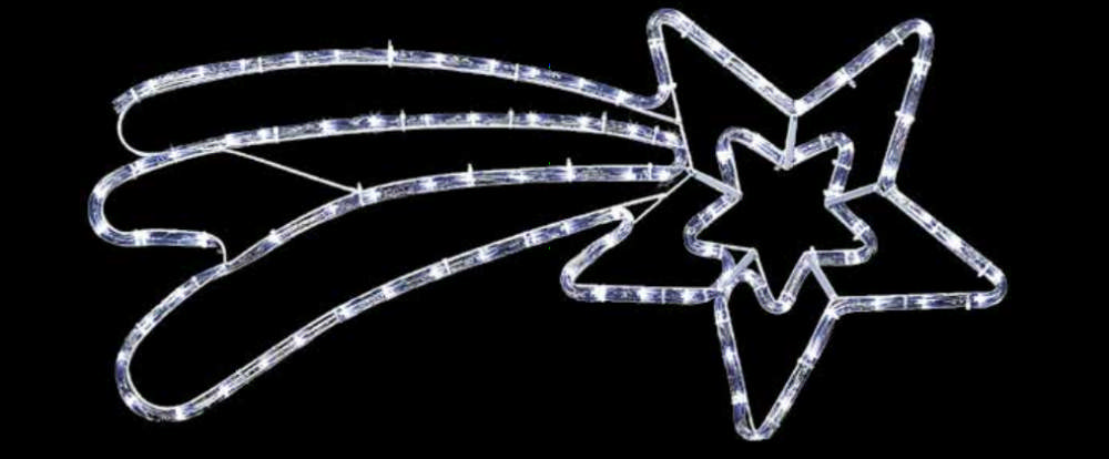 Decoratiune LED Cometa 75x35cm IP44     