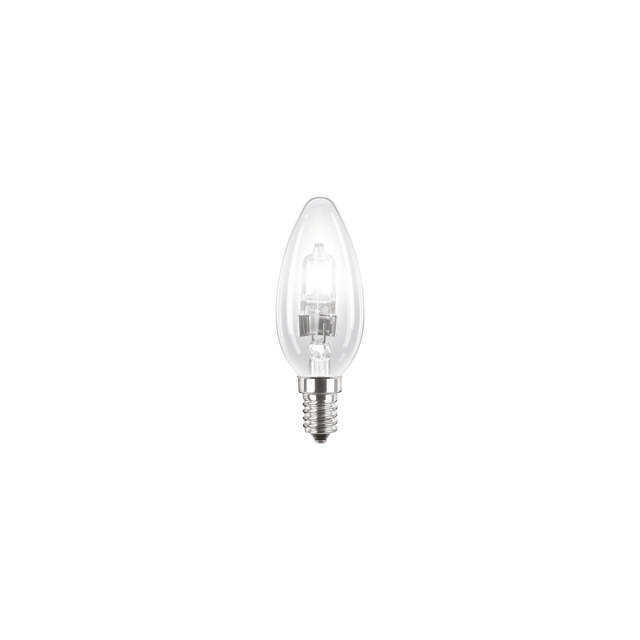 Bec Halogen Ecoclassic Lumanare B35 18W E14
