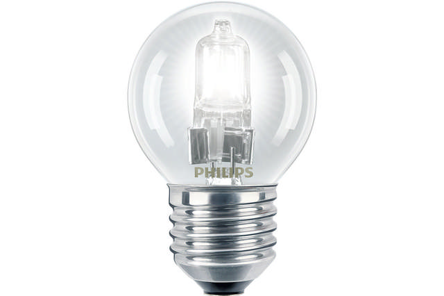 Bec Halogen Ecoclassic Sferic P45 18W E27