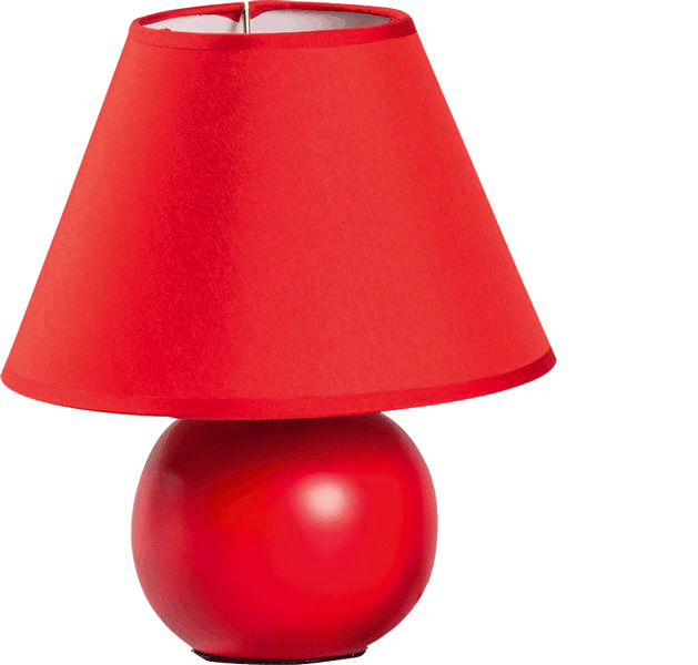 Veioza Esik Rosu 1xE14 40W     