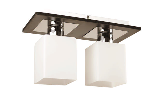 Plafoniera Andra Wenge 2xE27 60W     