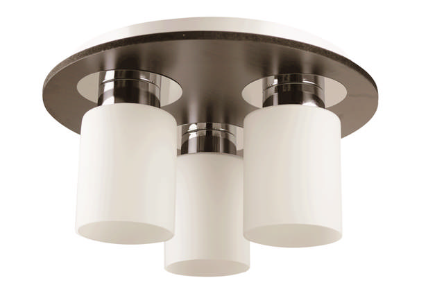 Plafoniera Andra Wenge 3xE27 60W