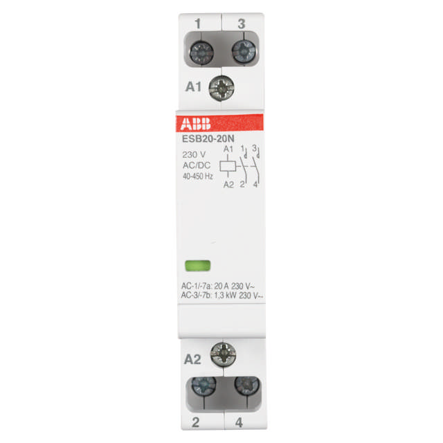 Contactor Modular 20A 230V 50HZ 