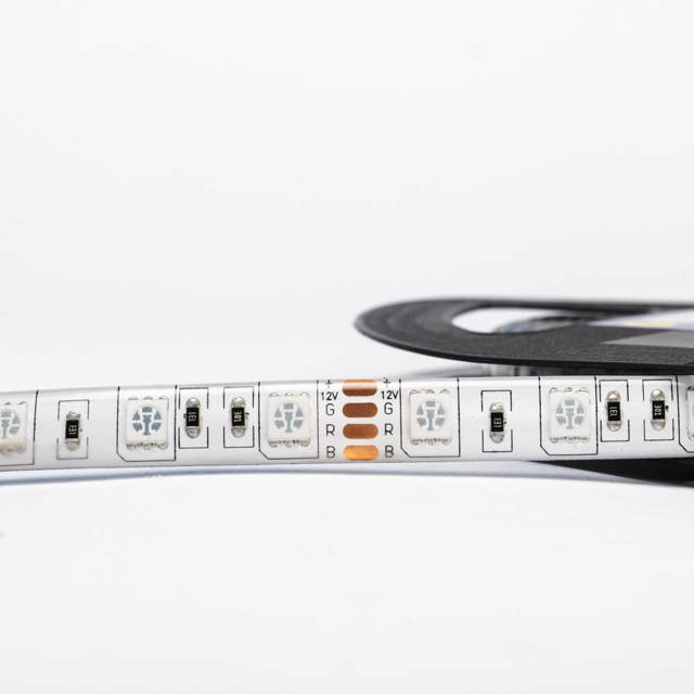 Banda LED 5x60 14.4W/m RGB IP65 Tip LED 5m/Rola 