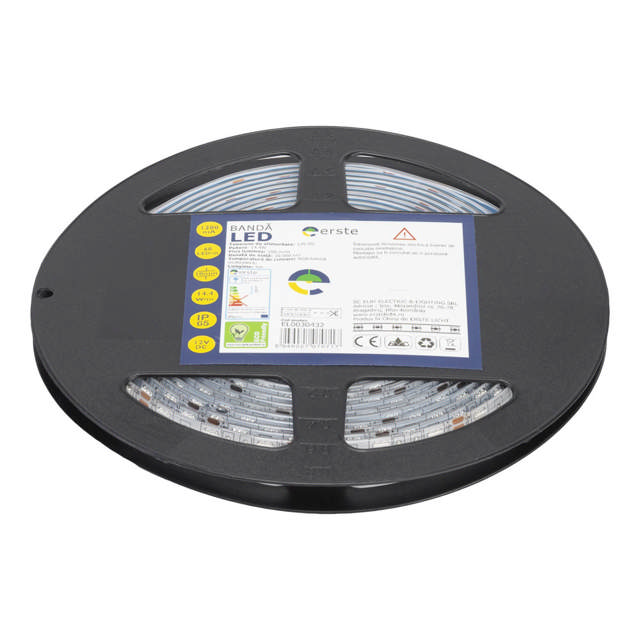 Banda LED 5x60 14.4W/m RGB IP65 Tip LED 5m/Rola 