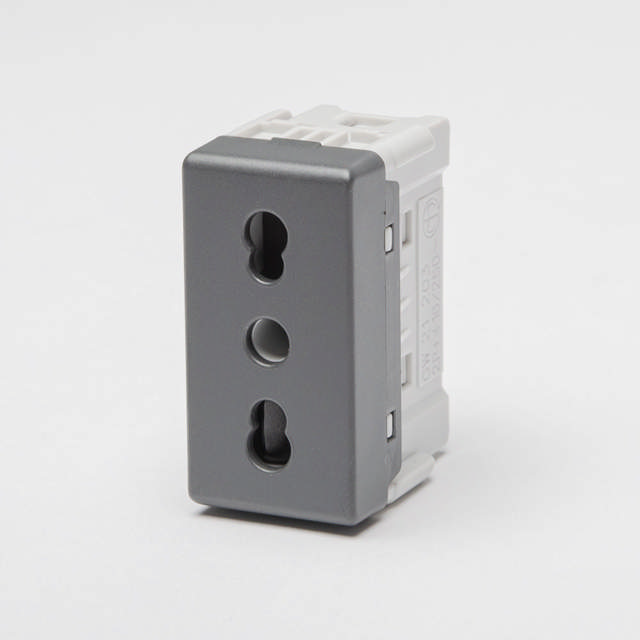 Priza Italian 1M 2P+E 16A, SYSTEM GW21203