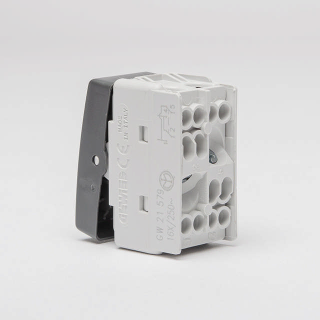 Întrerupător cruce 1M negru System - GEWISS | GW21579