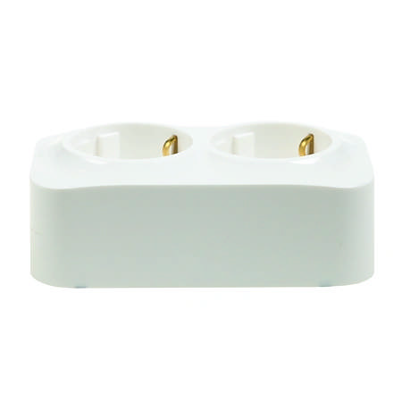 Forix priza dubla Schuko PT, alb, Legrand