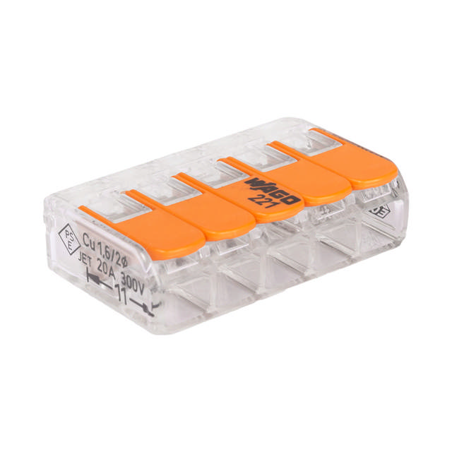 Clema Legatura Transparenta 5 Poli 0.2-4mm2