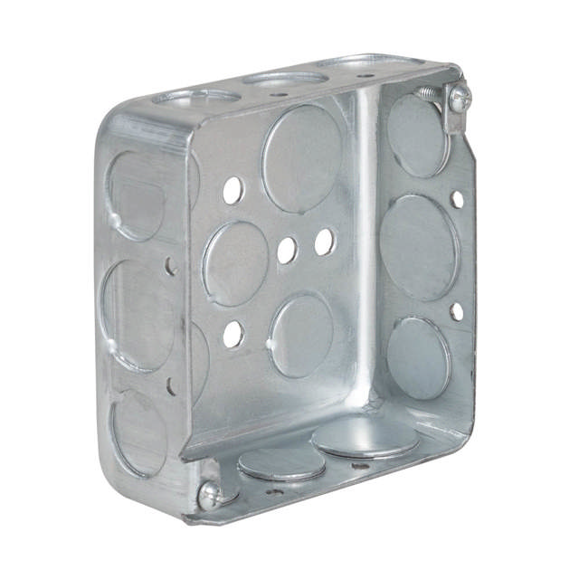 Doza Metalica Patrata 100x100x38mm