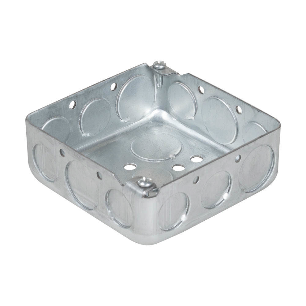 Doza Metalica Patrata 100x100x38mm