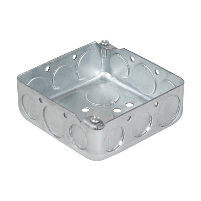 Doza Metalica Patrata 100x100x38mm