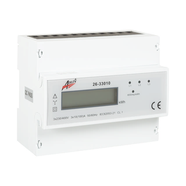 Contor trifazat pe sina digital 3x100A 4m