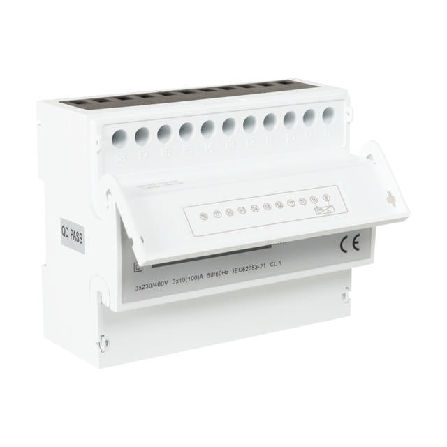 Contor trifazat pe sina digital 3x100A 4m