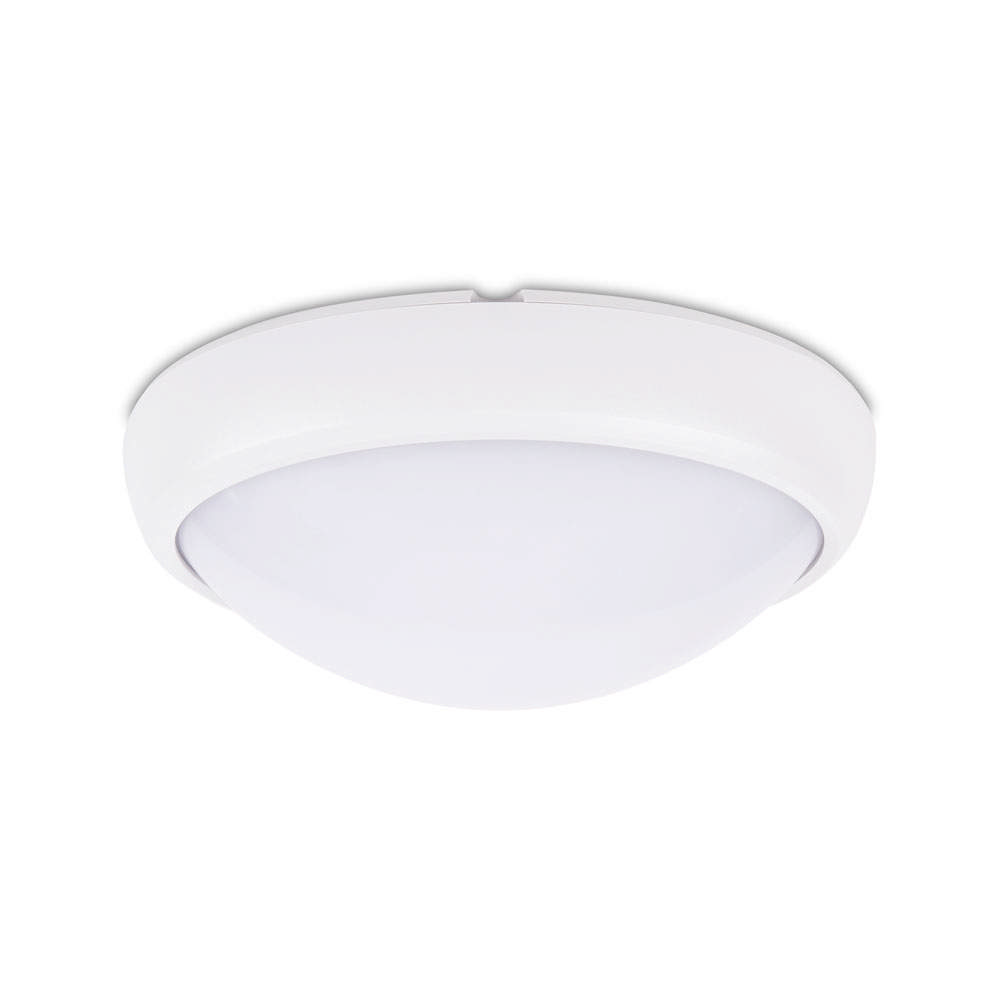 Corp BAT LED Oval Alb IP65 12W 3000K Dispersor Opal - NOVELITE