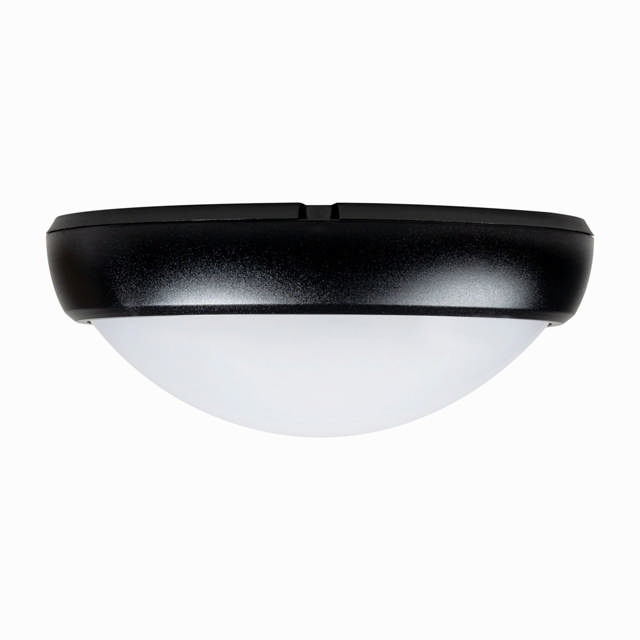 Corp BAT LED Oval Negru IP65 12W 6400K Dispersor Opal - NOVELITE