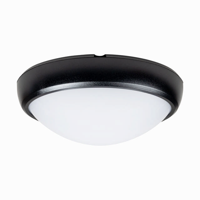 Corp BAT LED Oval Negru IP65 12W 6400K Dispersor Opal - NOVELITE
