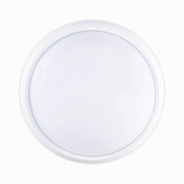 Corp BAT LED Rotund mare Alb IP65 12W 6400K Dispersor Opal - NOVELITE