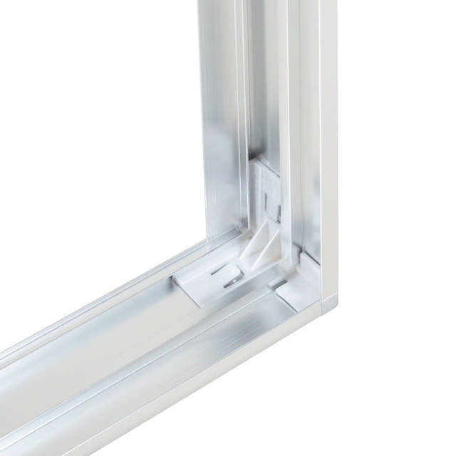 Rama Aluminiu Argintiu Panou LED Slim 295x295x43mm - NOVELITE