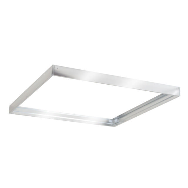 Rama Aluminiu Argintiu Panou LED Slim 295x295x43mm - NOVELITE