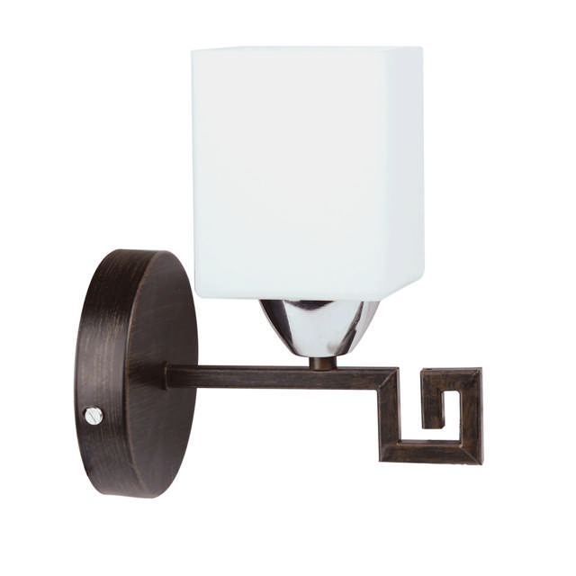 Aplica Elada Alb+Wenge 1xE27 60W     