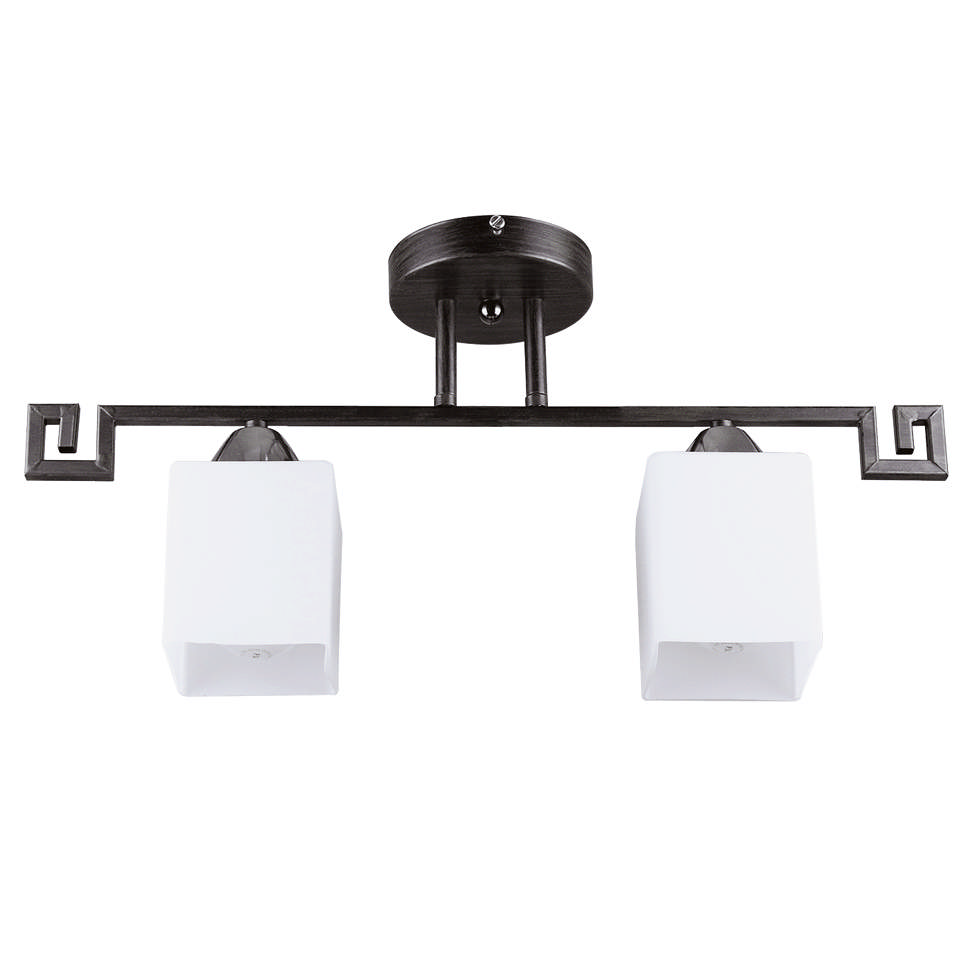 Lustra Elada Alb+Wenge 2xE27 60W     