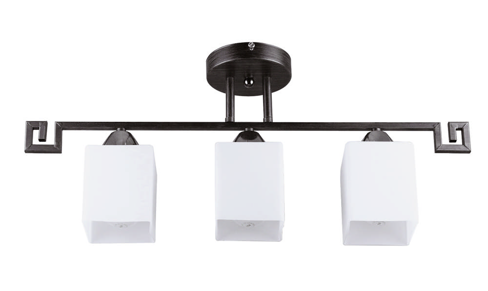 Lustra Elada Alb+Wenge 3xE27 60W     