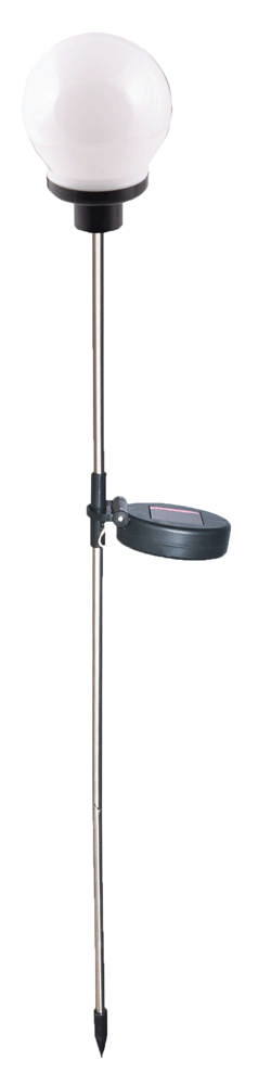 Lampa Solara LED Blanco Alb+Crom 10x10x84cm    