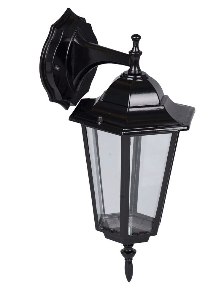 Lampa Gradina Corona Negru 1xE27 60W    
