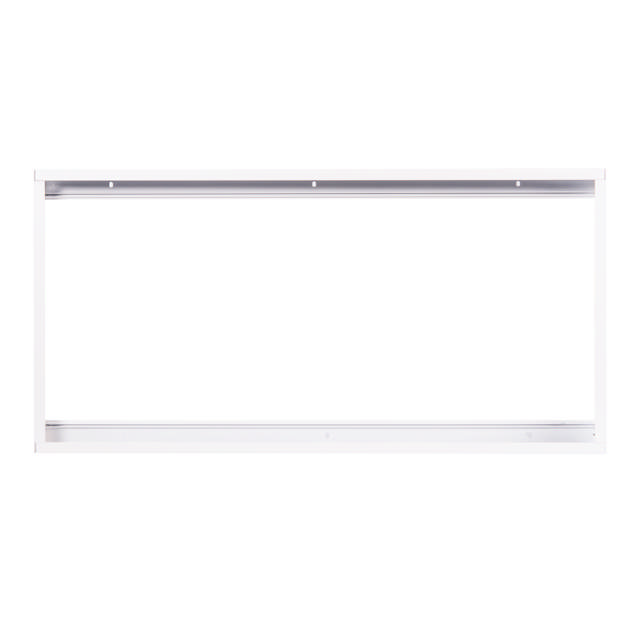 Rama Aluminiu Alb Panou LED Slim 295x595x43mm - NOVELITE