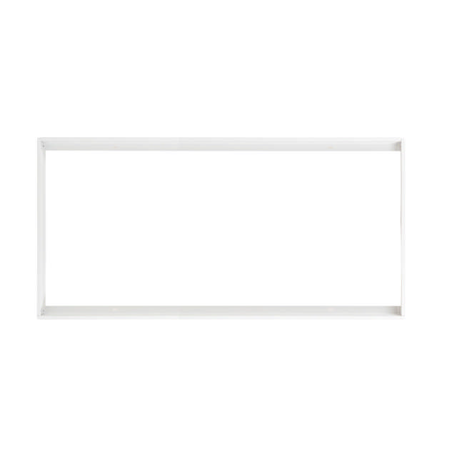 Rama Aluminiu Alb Panou LED Slim 295x1195x43mm - NOVELITE