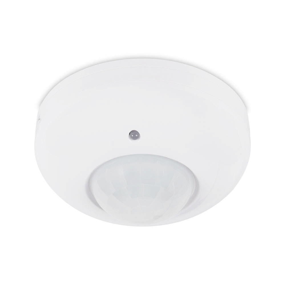 Senzor Miscare PT Alb JQ37 360° 1200W 2-12m IP20 - NOVELITE