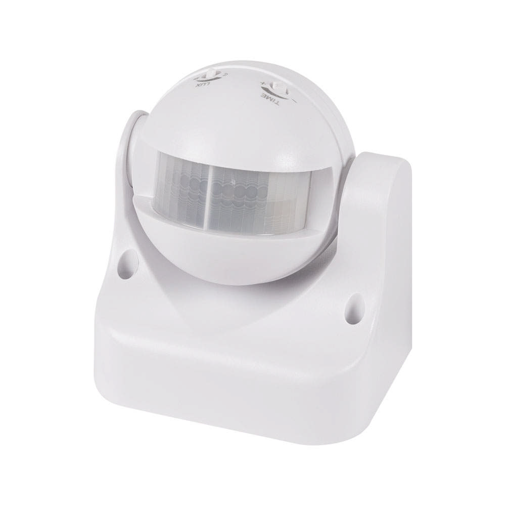 Senzor Miscare PT Alb JQ30 180° 1200W 2-12m IP44 - NOVELITE