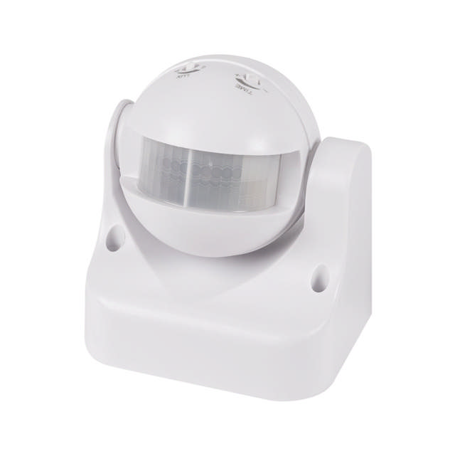 Senzor Miscare PT Alb JQ30 180° 1200W 2-12m IP44 - NOVELITE
