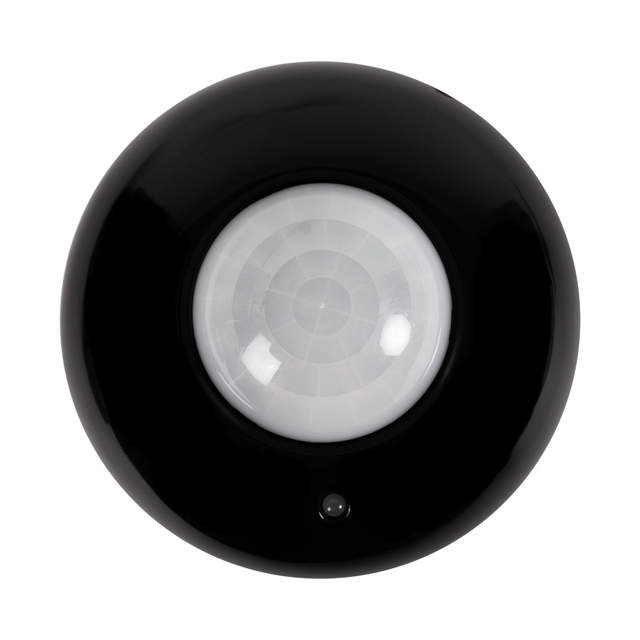 Senzor Miscare PT Negru JQ37 360° 1200W 2-12m IP20 - NOVELITE