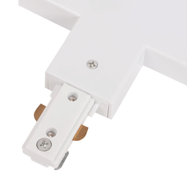 Conector Cruce Sina Clasica Alb IP20 - NOVELITE