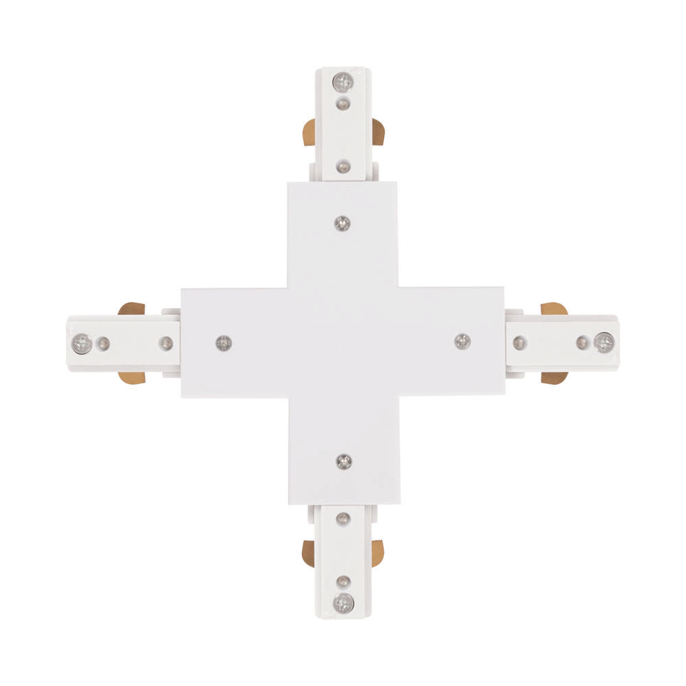 Conector Cruce Sina Clasica Alb IP20 - NOVELITE