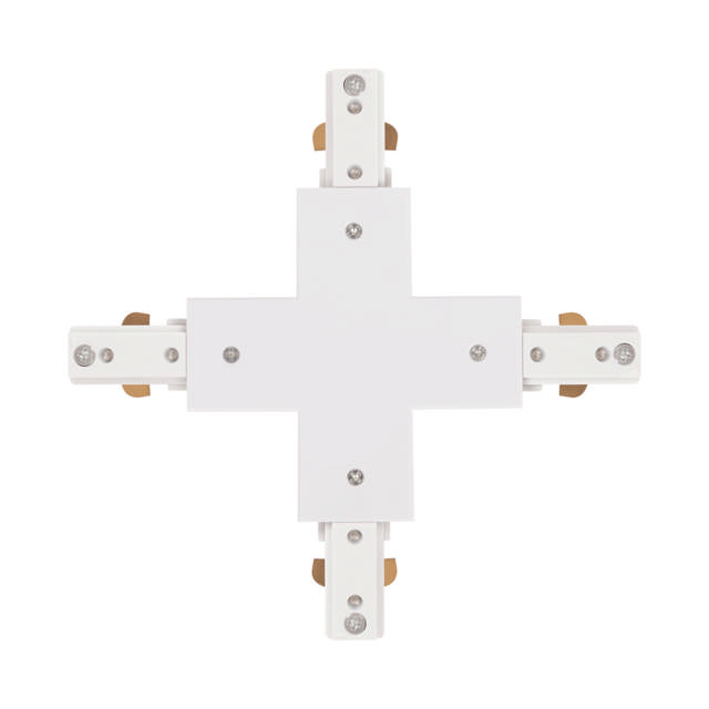 Conector Cruce Sina Clasica Alb IP20 - NOVELITE