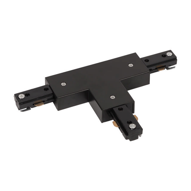 Conector T Sina Clasica Negru IP20 - NOVELITE