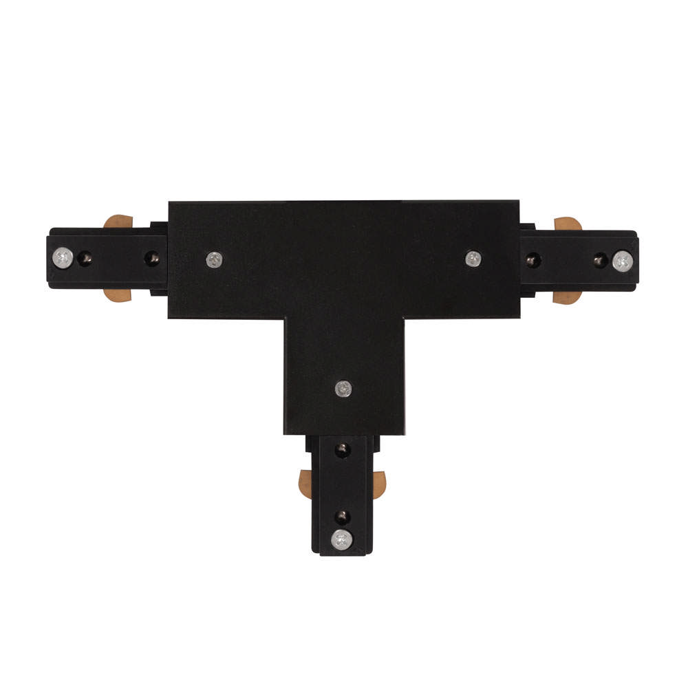 Conector T Sina Clasica Negru IP20 - NOVELITE