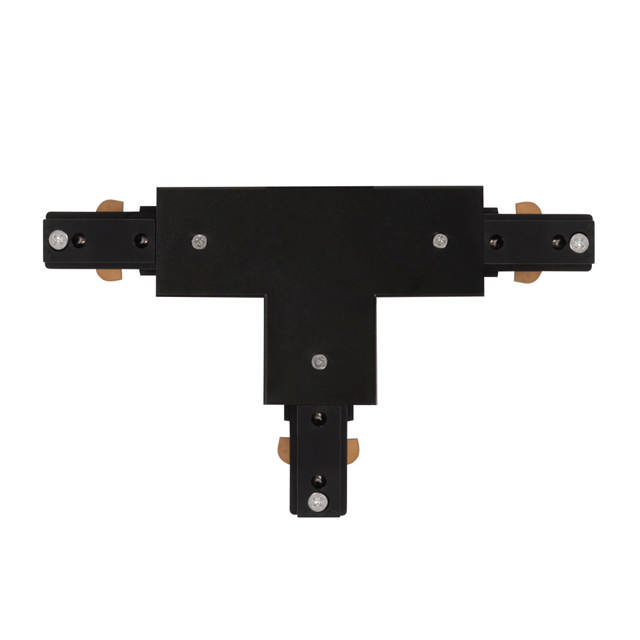 Conector T Sina Clasica Negru IP20 - NOVELITE