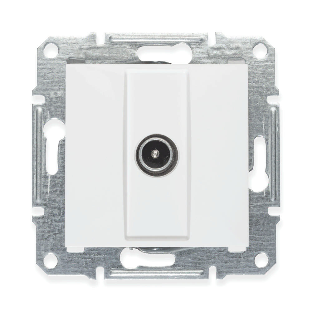 Asfora Mecanism Priza TV Terminala 1dB Alb, EPH3270121