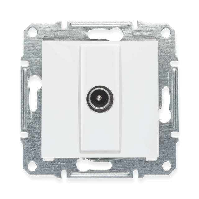 Asfora Mecanism Priza TV Terminala 1dB Alb, EPH3270121