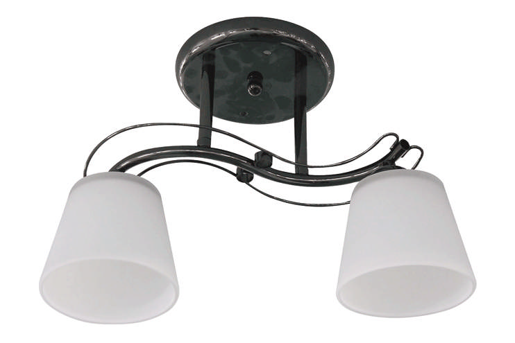 Lustra Aria Crom+Alb 2xE27 60W