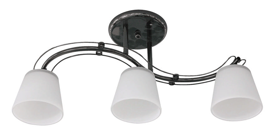 Lustra Aria Crom+Alb 3xE27 60W