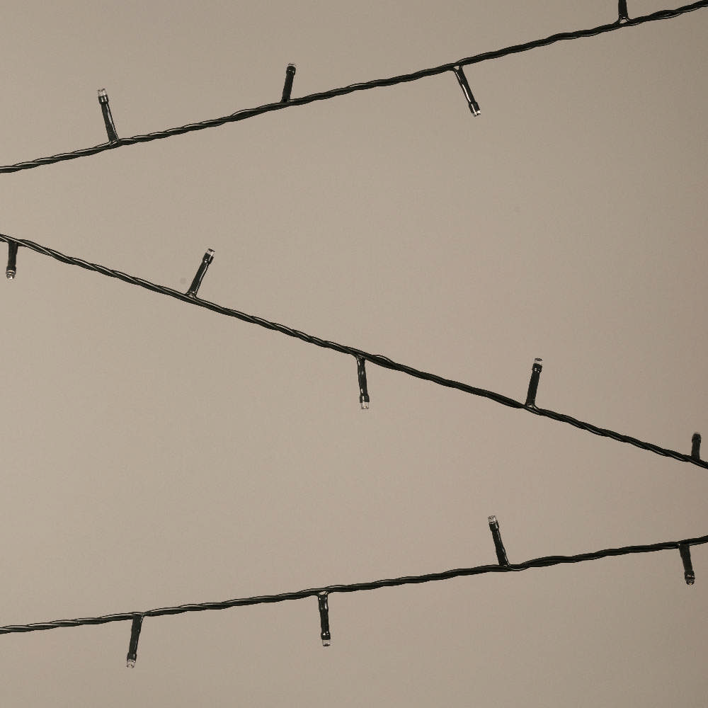 Instalatie Extensibila 50 LED 3.6W 2700K Cablu Verde